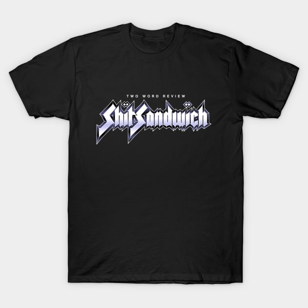 Shark Sandwich - Funny Heavy Metal T-Shirt by Nemons